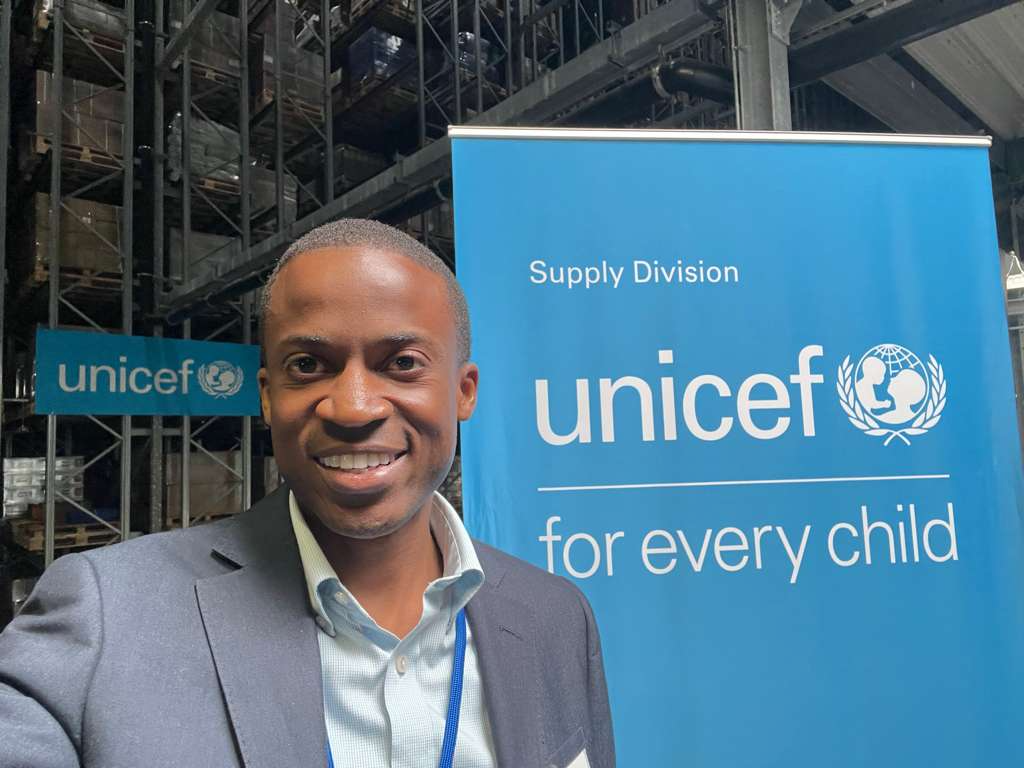 Odi Ikpe at UNICEF Supply Division