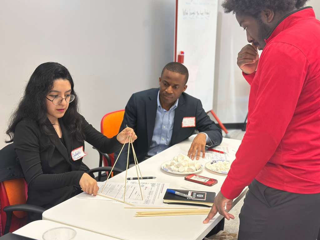 Odi Ikpe collaborating with the next generation